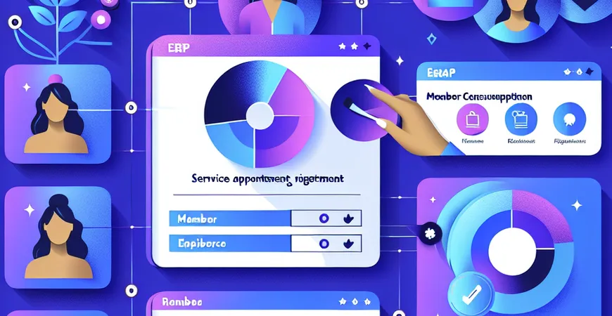 连锁美容店 ERP 实施：会员消费与服务预约对接